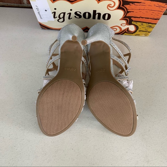 Zigi Soho Women’s Daliyah Fabric Open Toe Bridal Espadrille Sandals US 10 M - Picture 8 of 10